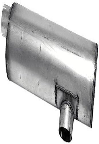 Image of Walker Heavy Duty 21969 Direct Fit Exhaust Muffler 4 inch Inlet (ID) 4 inch Outlet (ID)