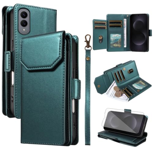 Coque Samsung Galaxy S25 Edge anti-choc étui rabat et dragonne Asuwish