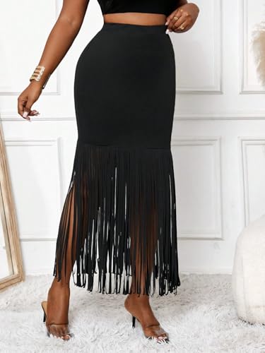 Trend Women's Summer Basic Skirt Solid Color Hip-Hugging Summer Elegant Casual Boho Skirt for Beach4