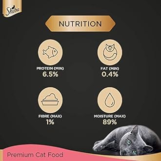 Sheba Fine Premium Kitten (2-12 months) Wet Cat Food, Chicken Premium Loaf, 70 g Pouch (Pack of 28), High-moisture gravy kitten cat food for healthy hydration