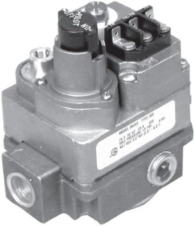 White Rodgers 36C03-300 24 VAC Standing Pilot Gas Valve with LP Kit, 1/2" x 3/4" Connections