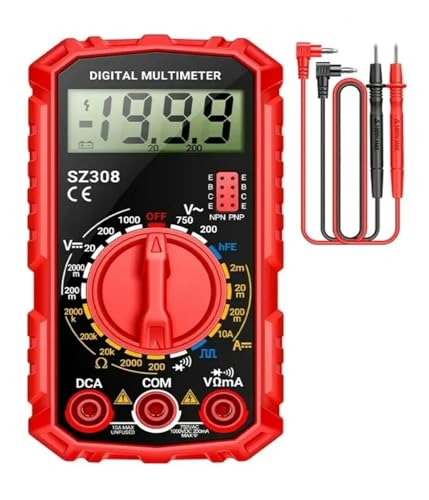 Multimètre numérique SZ308 résout vos pannes de tension AC/DC et courant - 2