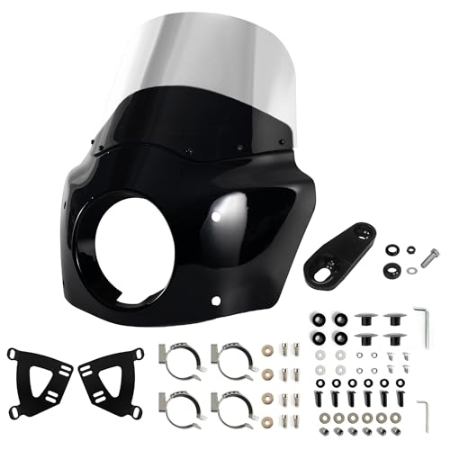 Carénage avant moto Sportster 11 pouces pour rouler sur les routes de campagne en Harley Iron 883
