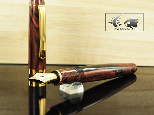 Platinum # 3776 marmo Ebonite penna stilografica