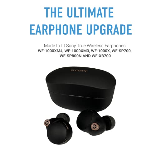 Comply TrueGrip Pro Memory Foam Tips voor Sony True Wireless oordopjes, gemaakt van comfortabel traagschuim voor een… - Afbeelding 4