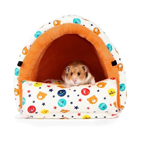BUCATSTATE Meerschweinchen Bett, Hamster Bett Weiches Plüsch Cover