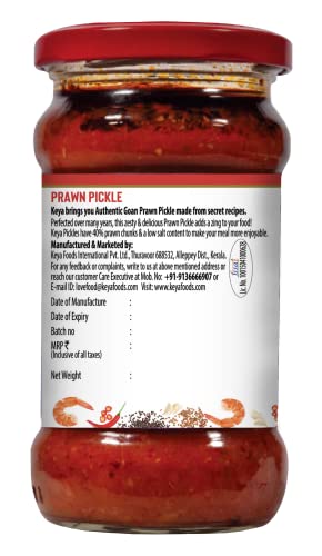 Keya Goan Prawn Pickle, 270g
