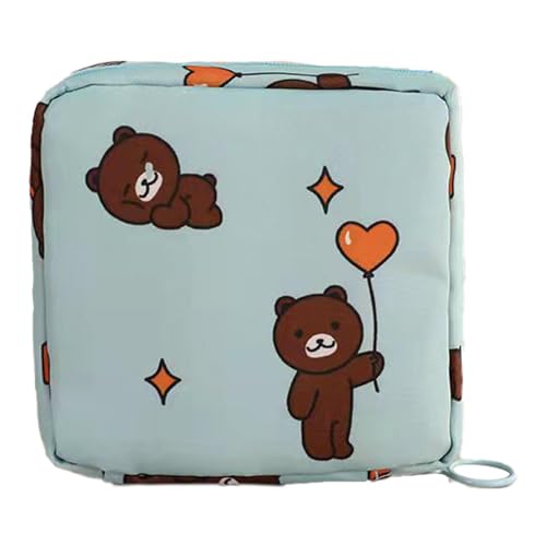 Toallero Higiénico - Bolsa de almacenamiento para toallas higiénicas | Bolsa de almacenamiento impermeable para toallas higiénicas adolescentes | Bolsa Organización de Almohadillas de Lactancia Ave