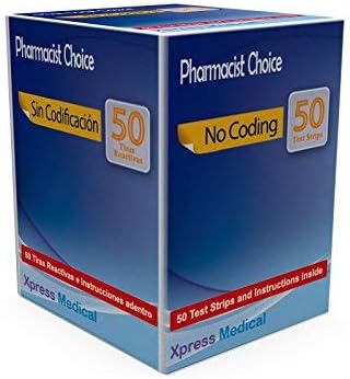 Pharmacist Choice Voice 200 Test Strips 4x50