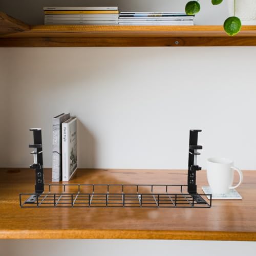ORFOFE Organizador de Cables Bajo Escritorio para Gestión y Almacenamiento de Cables miniatura 5