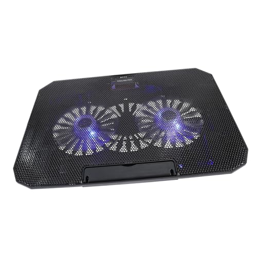 Base refrigeradora para laptop ergonómica con ajuste de altura, material duradero, color negro, diseño práctico para gaming y trabajo miniatura 1