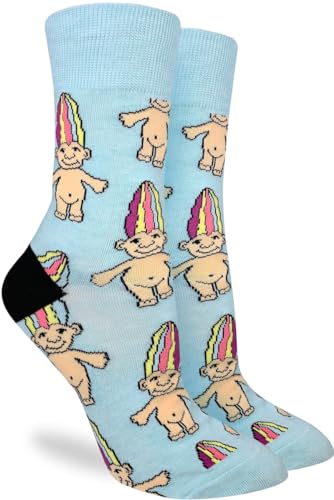 Good Luck Sock Women's Troll Dolls Socks, Adult, Shoe Size 5-9