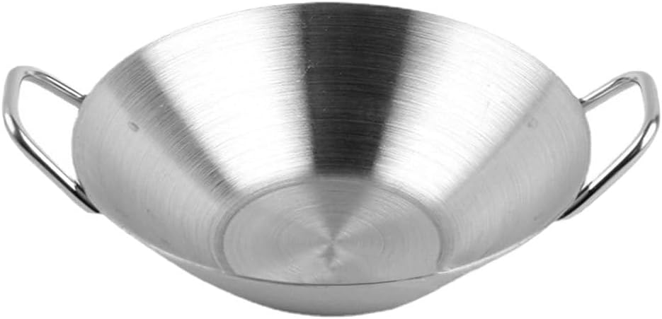 Stainless Steel Seasoning Dish 3.54 Inch Round Silver Sauce Plate for Korean Side Dishes Dipping Sauces and Condiments Serving Bowl