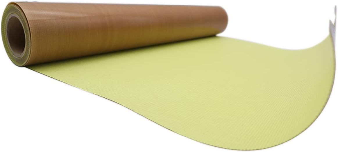 US Stock - 36" x 30 Yard Self-Adhesive PTFE Fabric Sheet Roll 5Mil Thickness Heat Resistant Fabric (36 in x 90 ft)