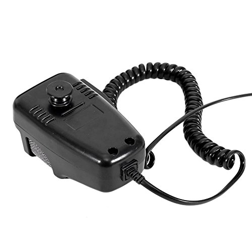 AUXMART 100W 12V Car Siren Horn 7 Tone Sound Car Siren Vehicle Horn with Mic PA Speaker - Thumbnail 3