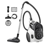Eureka Bagless Canister Vacuum Cleaner, 1100W High Power Vacuum Cleaner for...