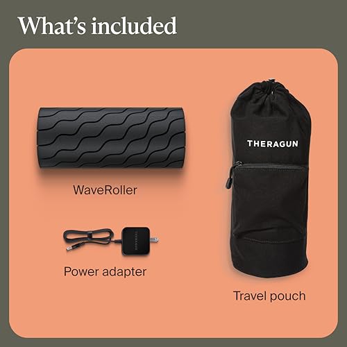 TheraGun WaveRoller — 12" Vibrating Foam Roller with Wave Texture — view 8