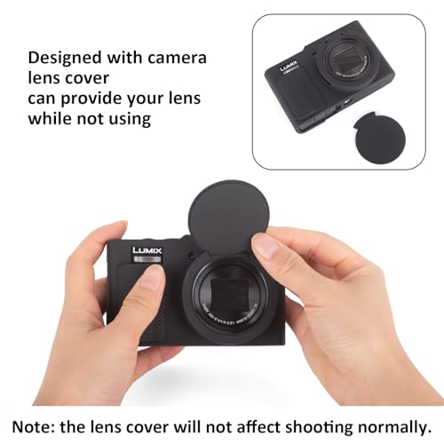 Funda de silicona MUZIRI KINOKOO para cámara Panasonic Lumix ZS99 miniatura 4