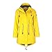Friesennerz Damen Regenjacke 'Oh! Nass'is!' II mit Innenfutter - Regenmantel Outdoorjacke Regenparka wasserdicht modisch tailliert in Gelb Größe 48 bis 50