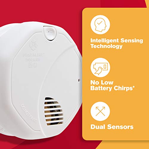 First Alert Dual Sensor Smoke and Fire Alarm, SA3210