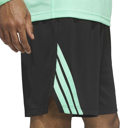Image of adidas Men's Basketball Legends 3-Stripes Shorts