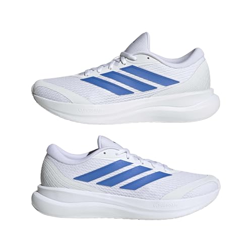 adidas Men's Run Falcon 6, White/Bright Royal/Grey, 8 - image 8