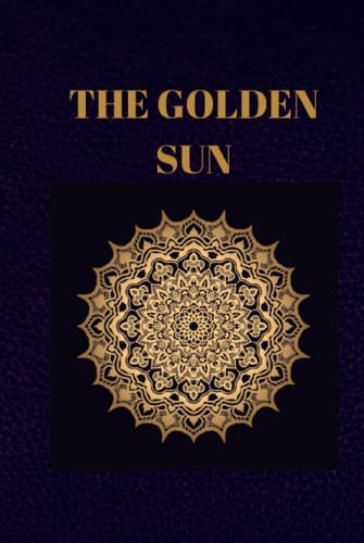  THE GOLDEN SUN LEATHERED JOURNAL