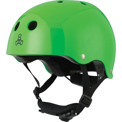 Lil 8 Kids Skateboard Helmet with Padded Chin Buckle