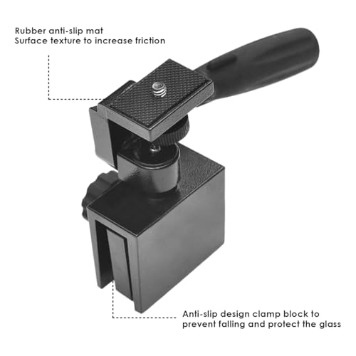 Car Window Mount for Spotting Scope Adjustable Vehicle Window Mount Clamp for Monocular Binocular Telescope Camera (Type 2)