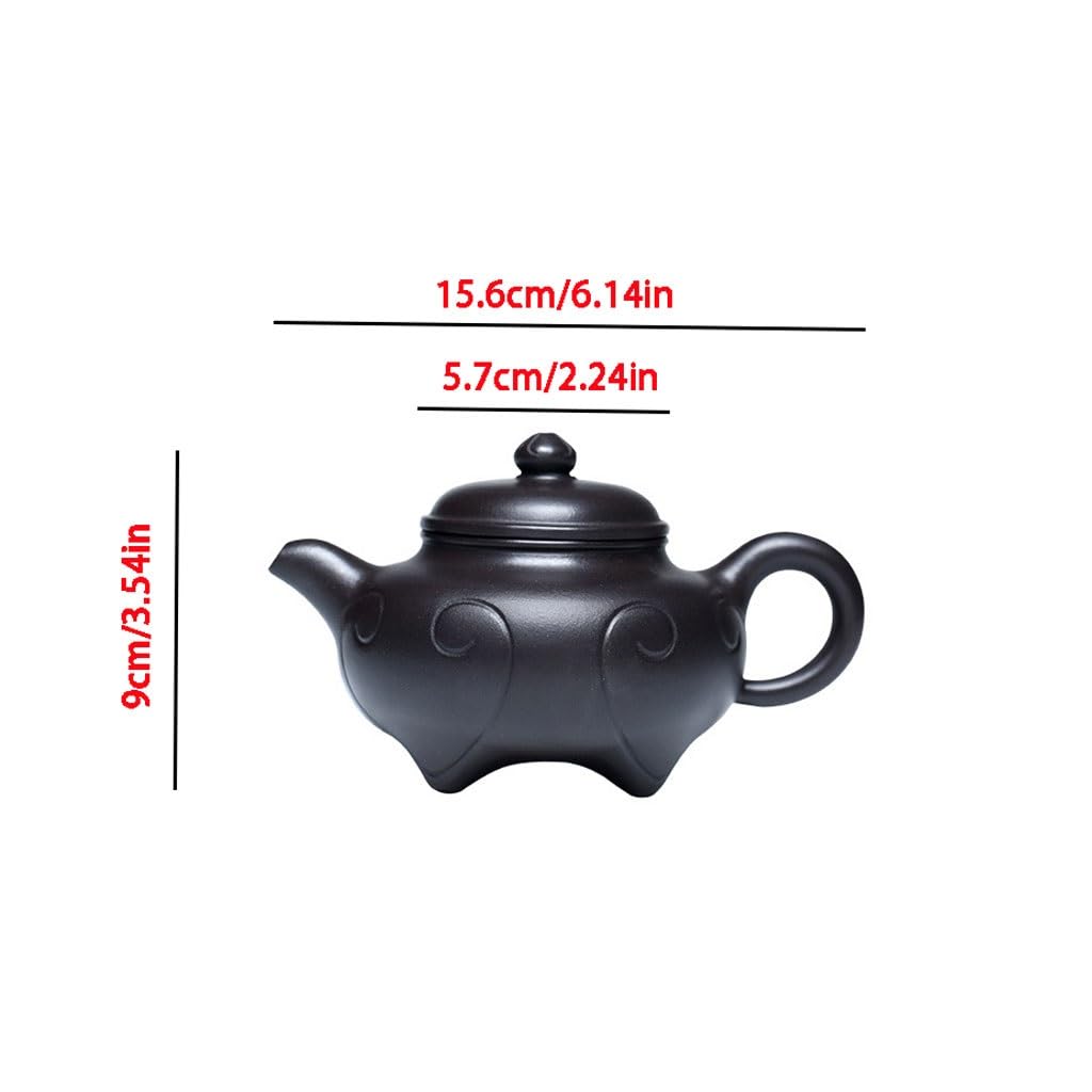 Infuseur À Thé Ruyi – Pot de ramassage uniquement fait à la main, minerai Original, sable violet, thé haut de gamme, Pots de sable violet Bouilloire À Thé