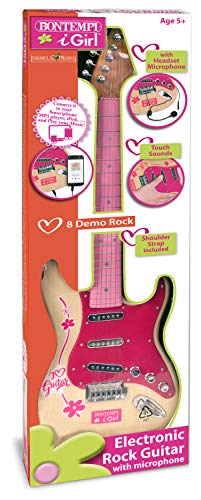 Bontempi 24 1371 1310 Elektronische gitaarrok, roze - Image 4