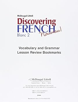 Paperback Workbook with Review Bookmarks Level 2 [French] Book