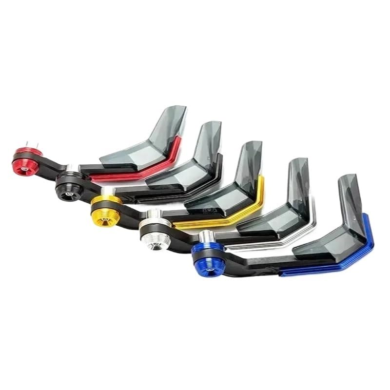 Protège-mains moto universel bleu garde-main guidon CNC