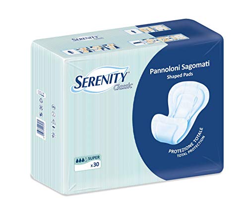 SERENITY PANNOLONI SAGOMATI CLASSIC SUPER 4 CONFEZIONI DA 30 PEZZI