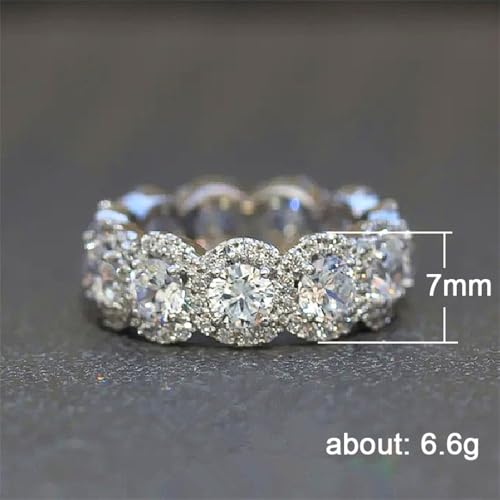 Dazzling Zirconia Rings Women's Gorgeous Wedding Jewelry Brilliant Accessories Jewelry4