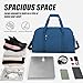 Searock 21 Inch Gym Bag with Shoe Compartment, Sports Duffle Bag for Travel, Carry On Duffel Bag, Weekender Overnight Bags for Men and Women Traveling, Navy Blue