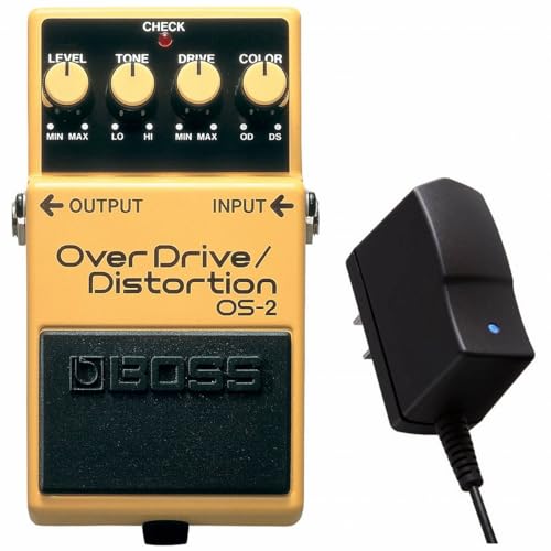 BOSS/OS-2 Over Drive/Distortion�m����AC�A�_�v�^�[�����w���Z�b�g�n�I�[�o�[�h���C�u/�f�B�X�g�[�V���� OS2