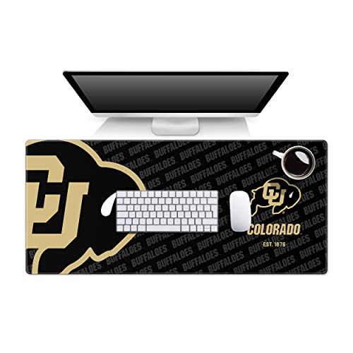 YouTheFan NCAA Colorado Buffaloes Logo Series Desk Pad