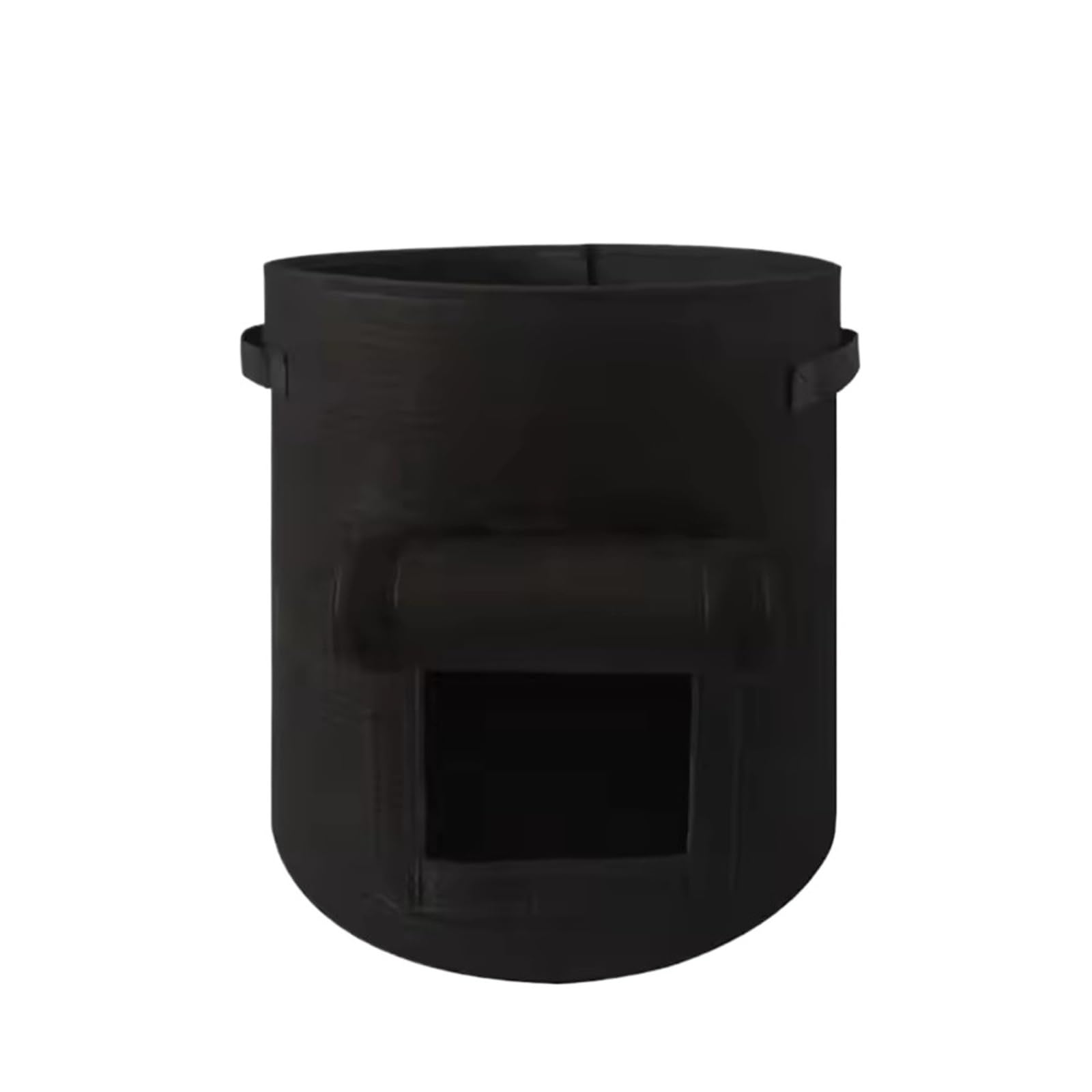 HWJFDC Potato Growing Bags 1PC Potato Planting Bags, Round Dark Green Breathable Plant Horticultural Seedling, Vegetable Buckets(Black 5 gallons)