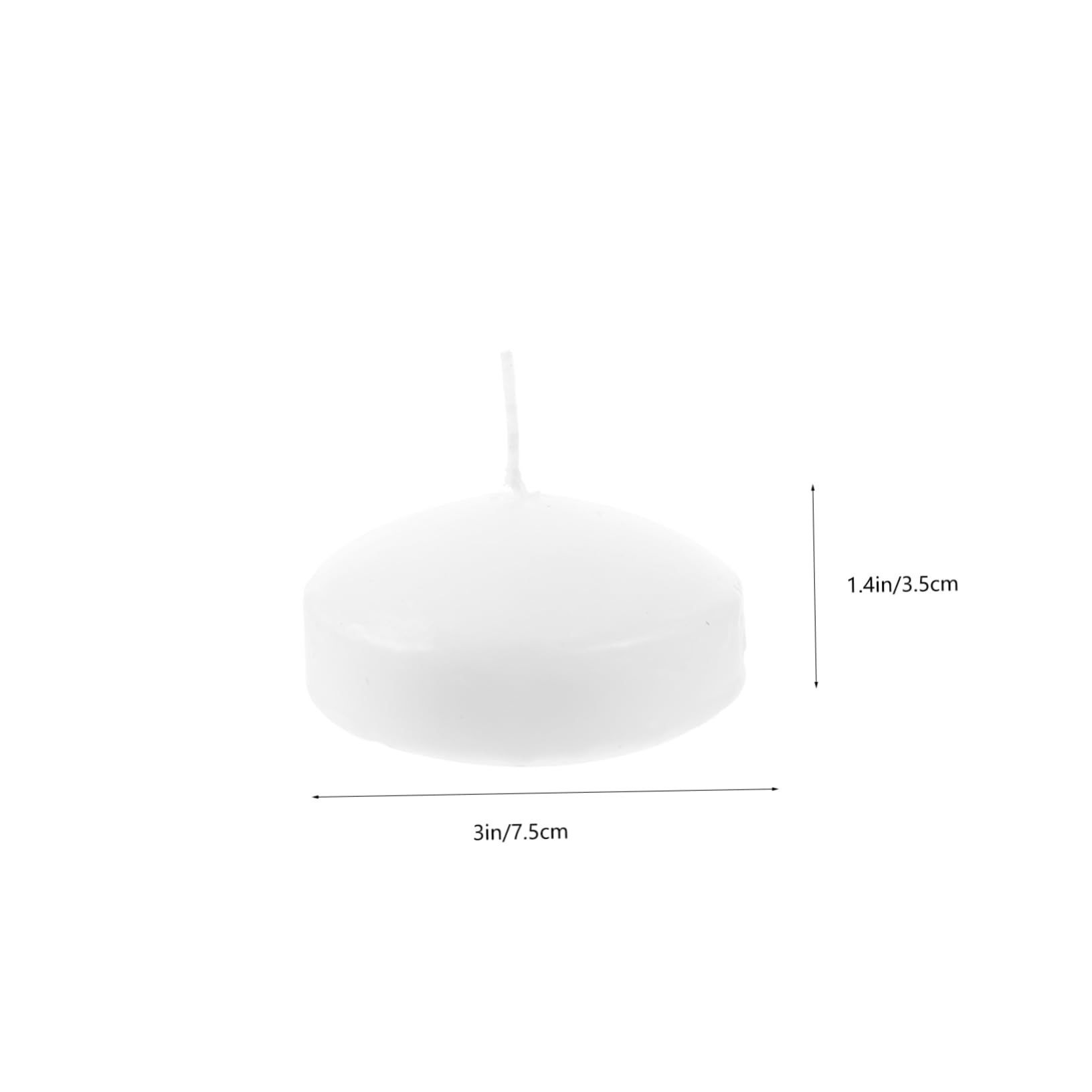 GLEAVI 5pcs Floating Candles Elegant Unscented Paraffin Candles for Pool Home Decor Romantic Events and Party Centerpieces Lightweight Design Ambiance