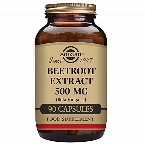 Solgar Remolacha Extracto 500 Mg Cápsulas Vegetales - Envase De 90