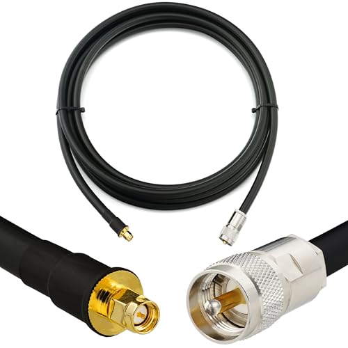 Câble antenne CB PL259 SMA Mâle 12m coaxial 8D-FB pour tosmetre et récepteur SDR
