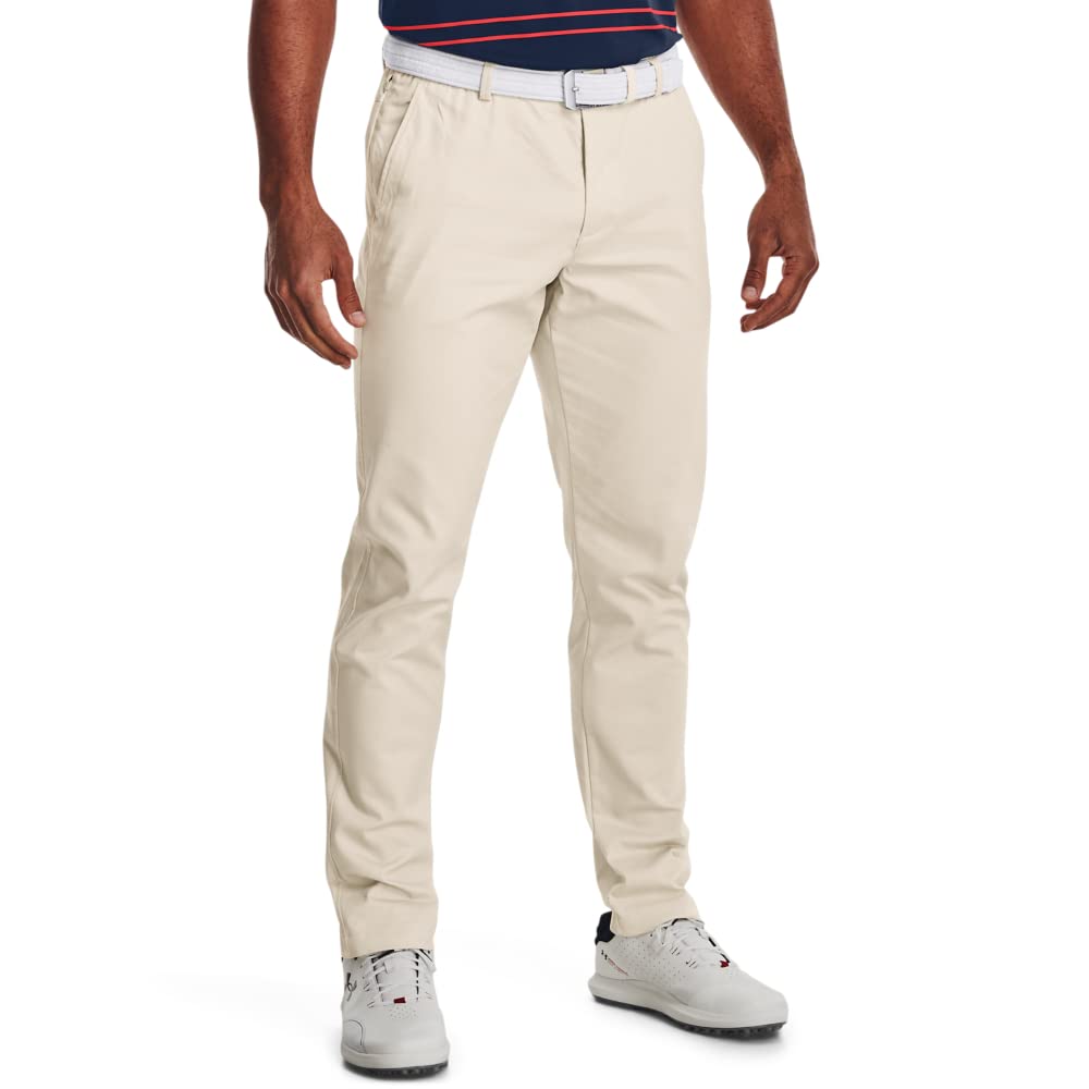 Under Armour Men's Ua Chino Tapered Pants Trousers, Summit White, 38W / 30L