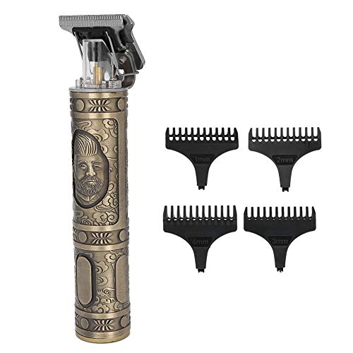 Generic Cortador de Cabello Eléctrico Cortapelos Profesional Recortador Recargable por USB para Salón y Uso Personal Diseño Compacto con Longitud Ajustable