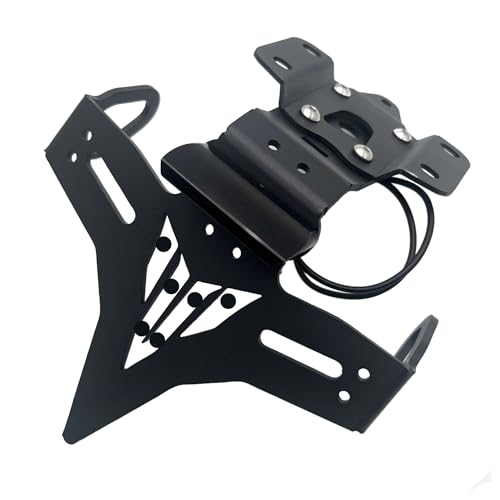 Support de plaque Yamaha MT-07 et FZ-07 de 2013 à 2023 avec support d'immatriculation