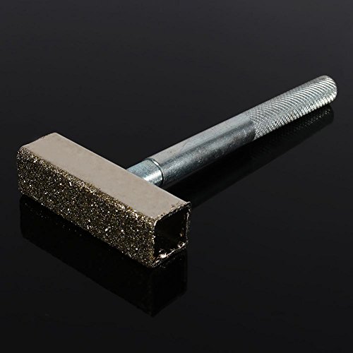 Acogedor Diamond Grinding Wheel Dresser，Diamond Stone Dresser Tool with Flat Diamond Coated for Truing Grinding & Deburring Wheels