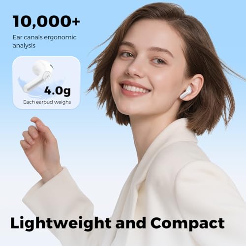 Image of SoundPEATS Air6 HS LDAC Hi-Res Wireless Earbuds, Bluetooth 6.0, 13mm Driver | LDAC Hi-Res Audio Certified, 13mm Triple-Magnet Driver, 2MIC ENC, IPX5 Waterproof, Dynamic EQ, 45H, Bio-Composite Diaphragm