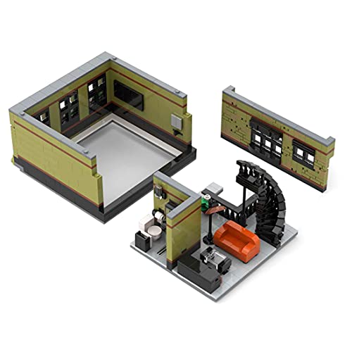 TASS TASS Ideas Olive Mansion Pub Modular 4629Pcs MOC-45758 Street View House Architecture Bricks Modell Kompatibel mit… – Bild 8