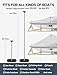 APXL Boat Cover Support Poles 3 PK Support Systems, Height Adjustable 304 Stainless Steel Support Poles with Stable Full-Touchdown Iron Alloy Base for Jon Boat Pontoon Aluminum Boat Tarps Bimini Tops