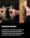 VAGUYGY Workout Grips,Rubber Fingerless Gym Gloves, Pull Up Grips for Men Women Crosstraining Palm Grips Hand Protection，Suitable for Gym & Home Workouts, Improves Grip Strength（1，black）
